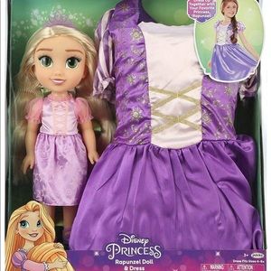 Disney princess Rapunzel doll and dress